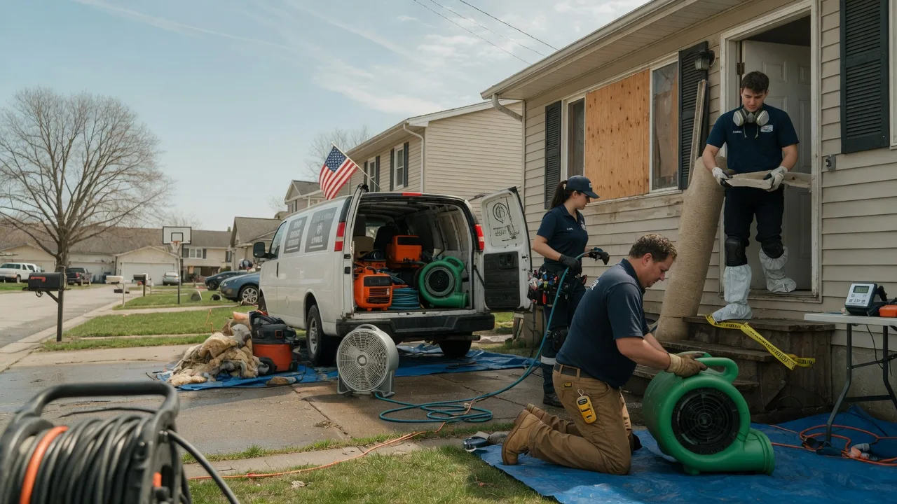 Water Damage Restoration in Harrisonburg, VA near me